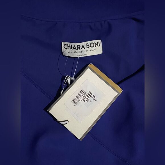 Chiara Boni La Petite Robe Keke Ruffled Jersey Gown size 6 - Picture 13 of 14